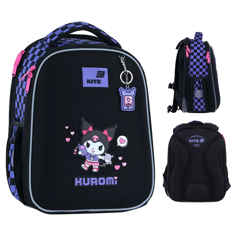 Рюкзак для початкової школи Kite Education каркасний 555 HK-3 Чорний (HK26-555S-3) - фото 2