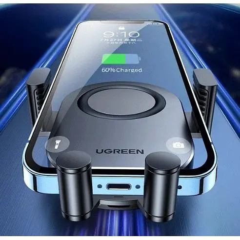 Автотримач для телефону Ugreen CD256 Wireless Car Charger з бездротовою зарядкою - фото 6