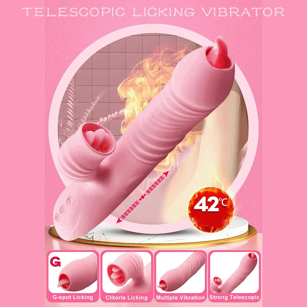 Вібратор для подвійної стимуляції Fanny Pink Boss Series 26-00156 98698 - фото 4