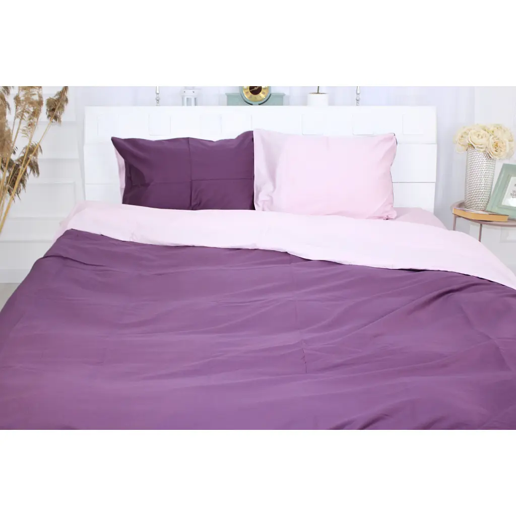 Постельное белье MirSon Сатин Premium Iris 0199+3220 110х140 (2200000686923) - фото 2