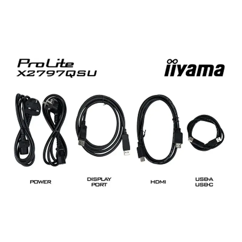 Монітор iiyama X2797QSU-B1 - фото 12