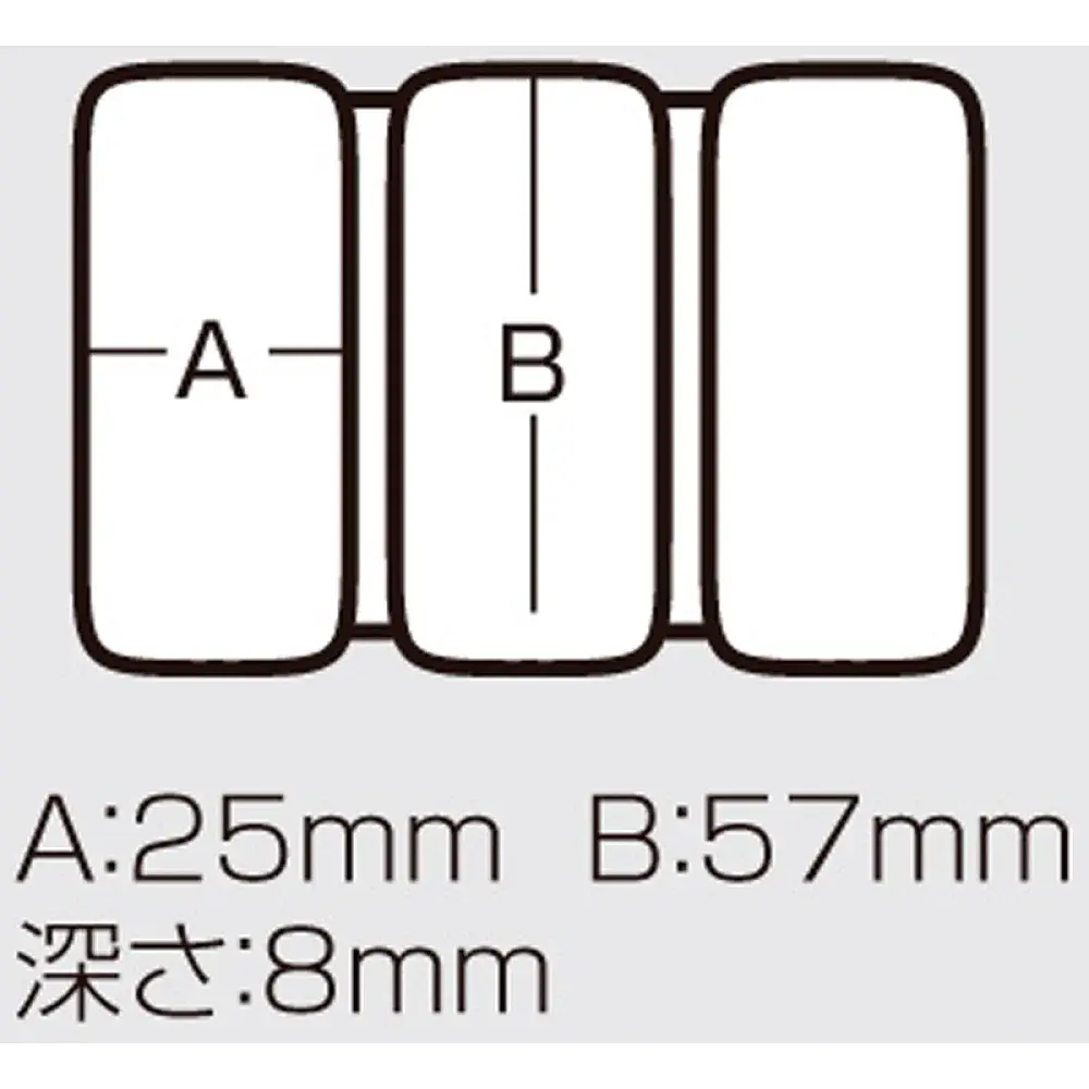 Коробка Meiho Hook Case 103x68x12mm Clear - фото 3