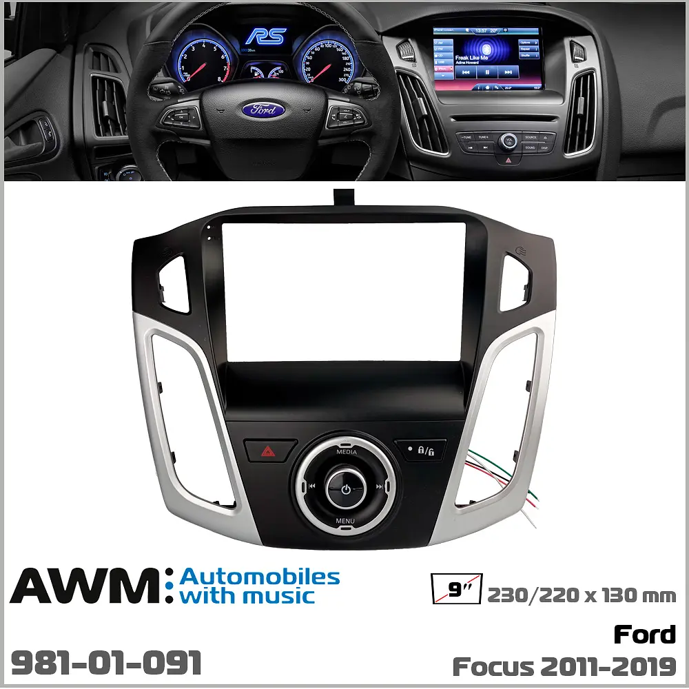 Перехідна рамка Ford Focus AWM 981-01-091 - фото 6