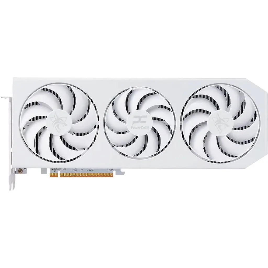 Видеокарта PowerColor Hellhound Spectral White AMD Radeon RX 9070 XT 16GB (RX9070XT 16G-L/OC/WHITE) UA [130407] - фото 3