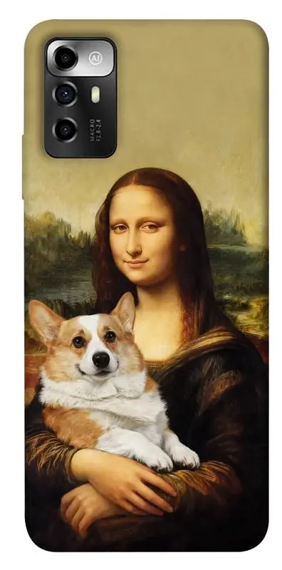 TPU чохол Demsky Mona corgi для ZTE Blade A72