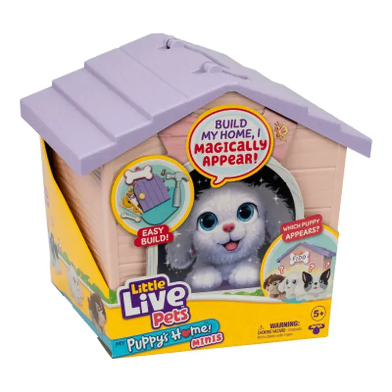 М'яка іграшка Moose Little Live Pets Будинок з сюрпризом міні рожевий (26617) - фото 6