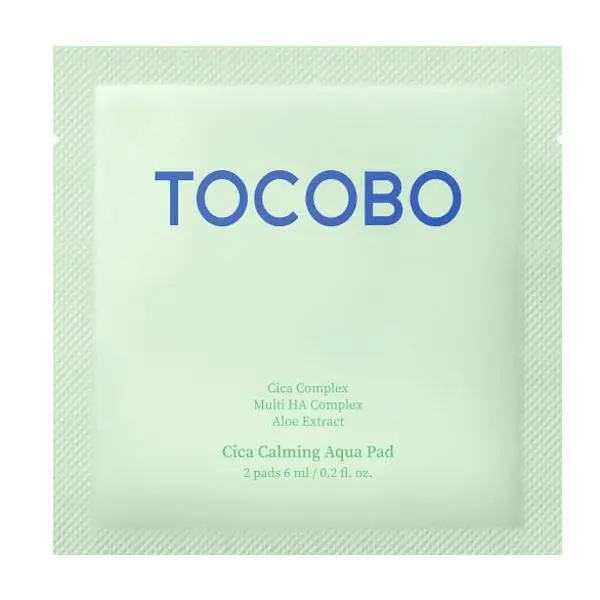 Заспокійливі педи для обличчя TOCOBO Cica Calming Aqua Pad 2 шт