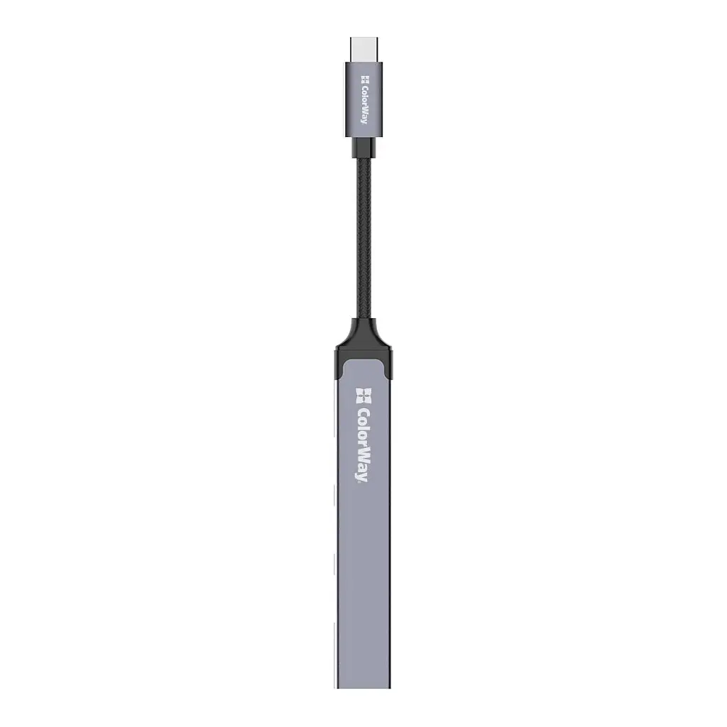 Концентратор ColorWay USB-C 4-в-1 USB2.0х3/USB3.0 (CW-HUB04) - фото 9
