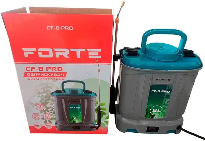Опрыскиватель аккумуляторный Forte CF-8 PRO 8 л (141017) - фото 2