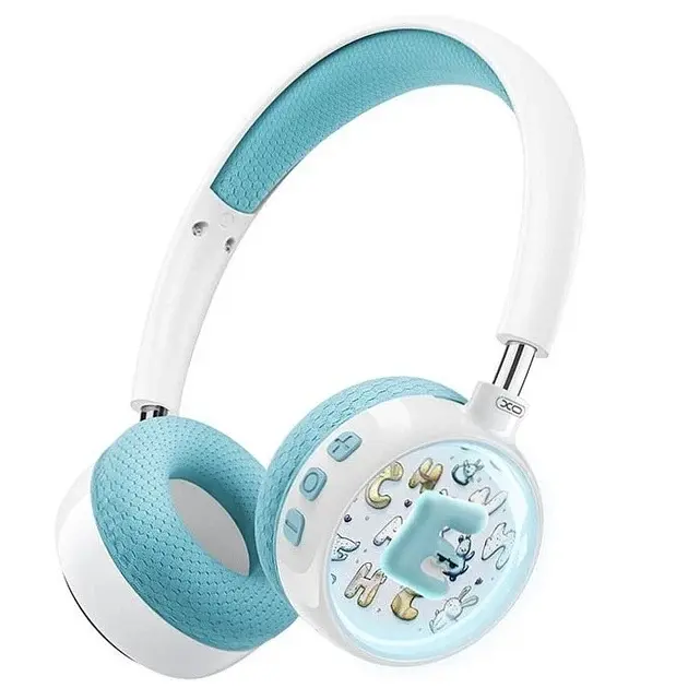 Навушники накладні XO BE57 Colorful Elf Kids Wireless Headphones Синій