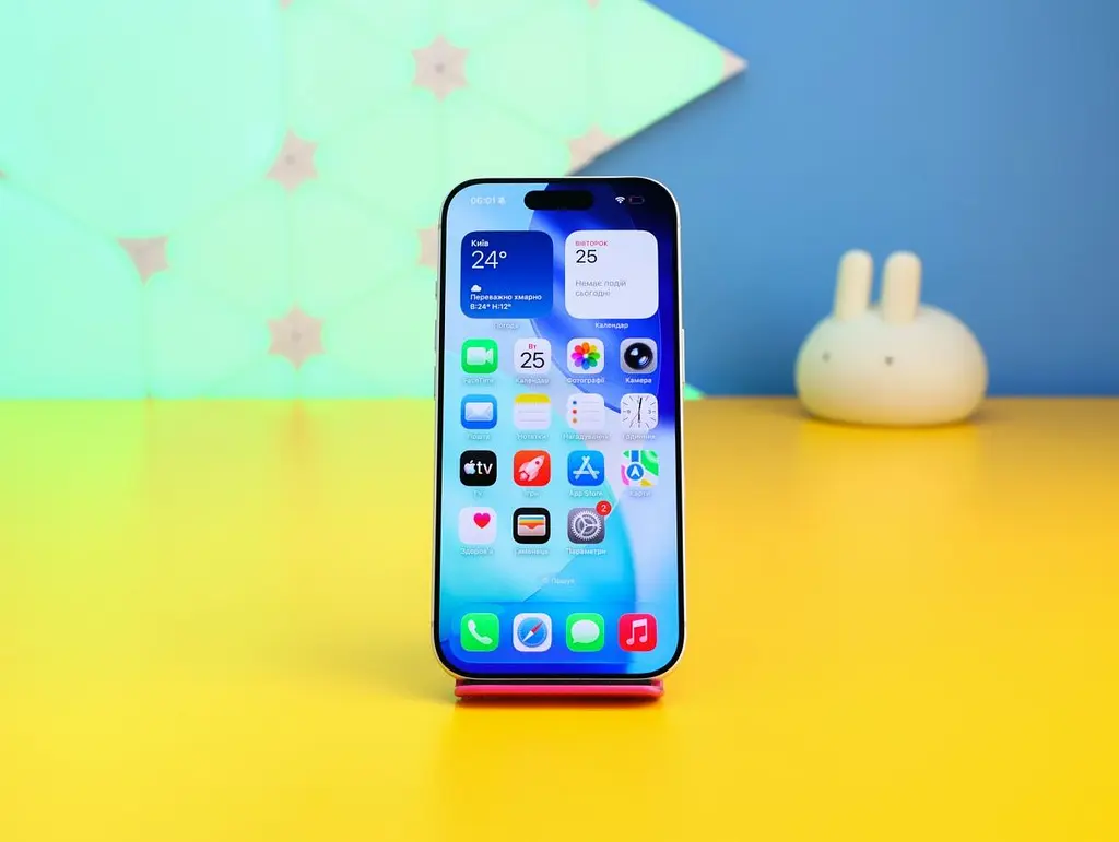 Смартфон Apple iPhone 17 Pro 256GB eSim Silver (MG7K4) Б/У [174814] - фото 2