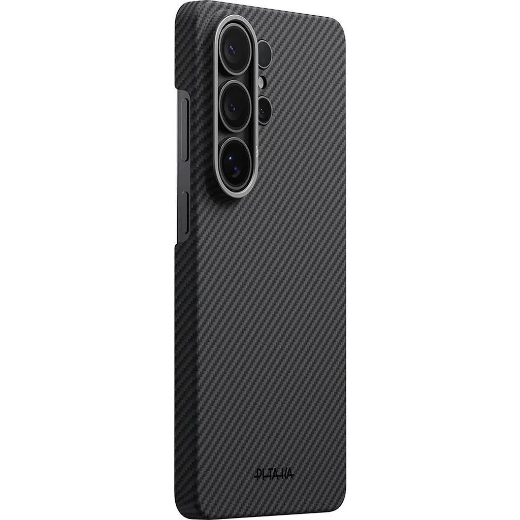 Чохол Pitaka Edge Case Aaron Button 600D Twill для Samsung Galaxy S26 Ultra Black/Grey (KS2601U) - фото 2