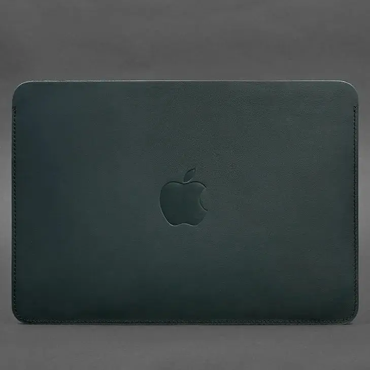 Шкіряний чохол BlankNote для MacBook Air 15-inch (2023) Зелений - фото 5