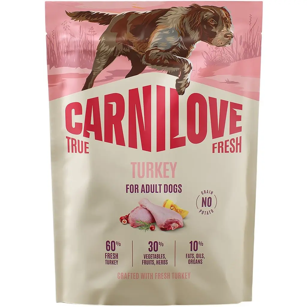 Сухий корм для собак Carnilove True Fresh Turkey індичка 1.5 кг - фото 1