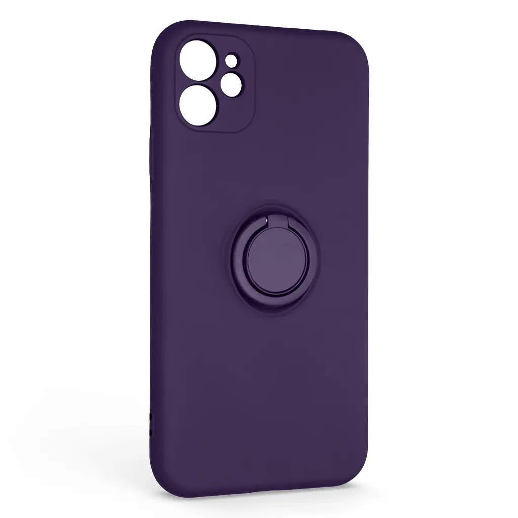 Чохол ArmorStandart Icon Ring для Apple iPhone 11 Dark Purple