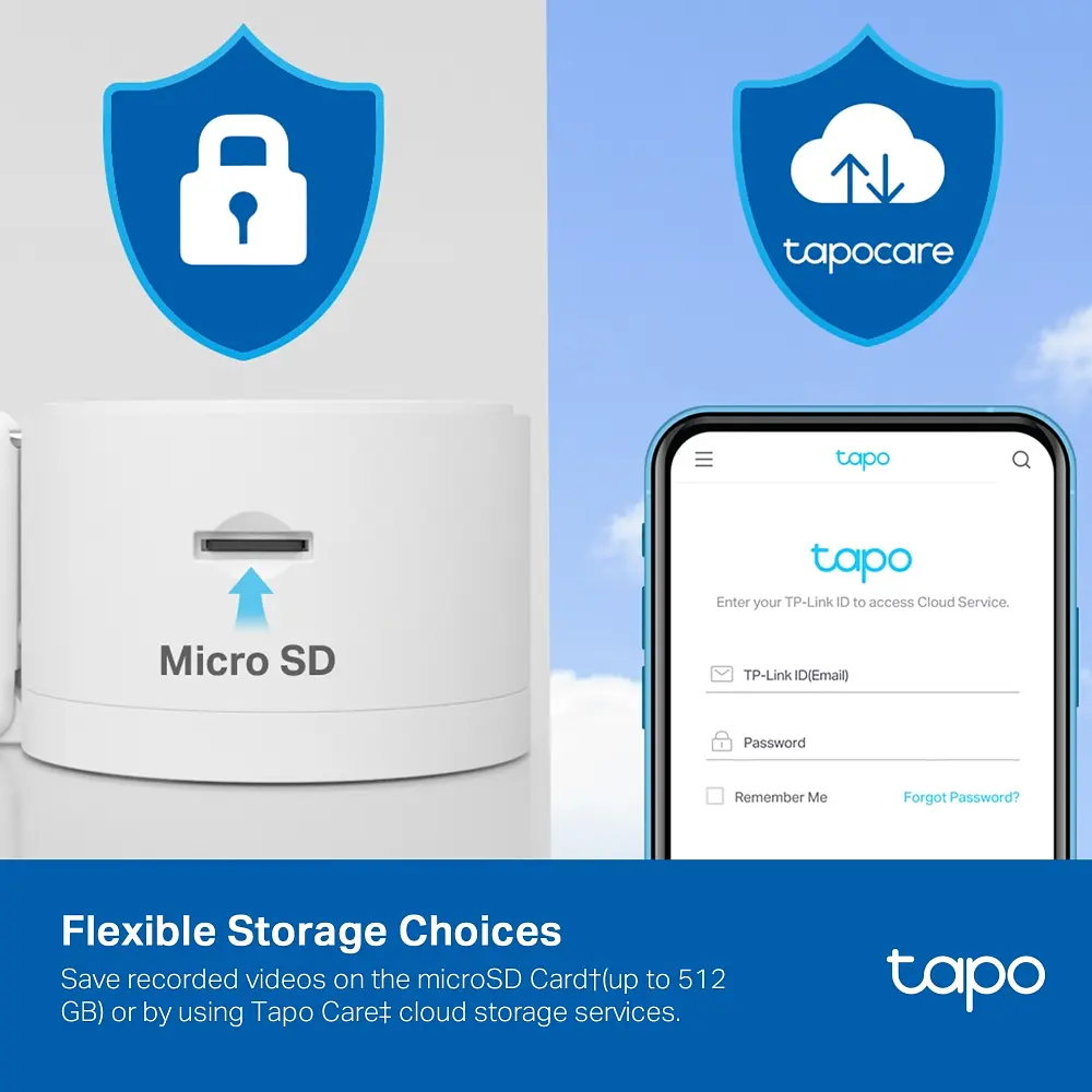 IP-камера Tapo C125 4MP N300 microSD motion detection, искусственный интеллект TP-Link teh0015985 - фото 8