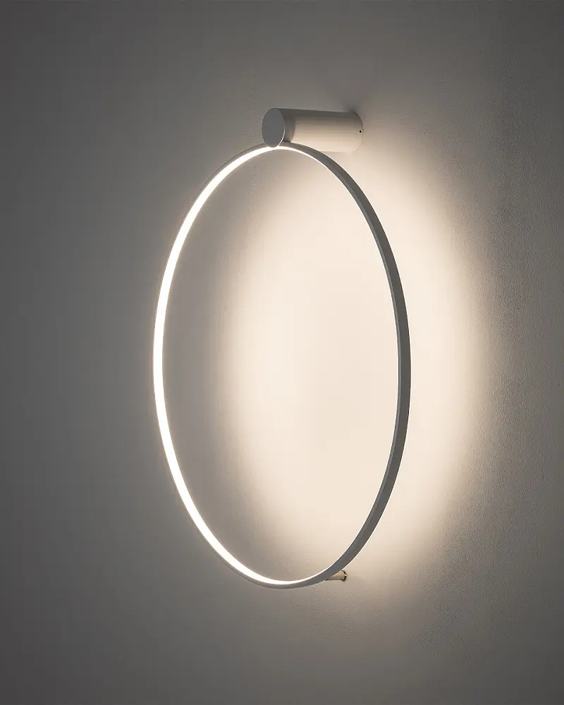 Люстра Nowodvorski 11603 Circolo LED M 1x21W 3000K 660Lm IP20 Белая - фото 4