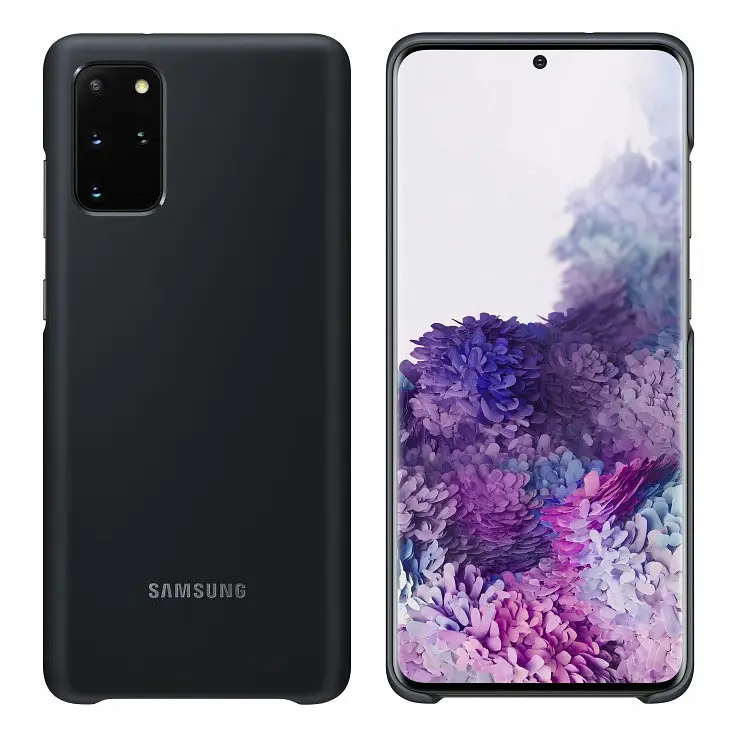 Чохол оригінальний Official LED Cover EF-KG985CBEGRU для Samsung Galaxy S20 Plus (6.7") Black - фото 5