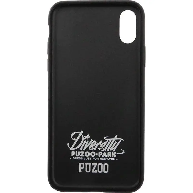 Чохол-накладка PUZOO TPU+TPU with stitchwork craft Ballon Dog iPhone X Grey - фото 4