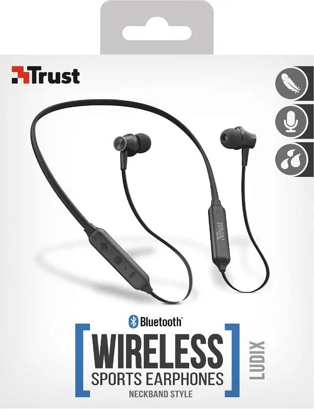 Навушники Trust Ludix Wireless Waterproof Mic (23108) - фото 8