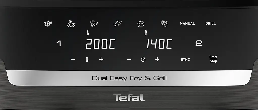 Мультипіч Tefal Dual Easy Fry&Grill Air Fryer EY905B10 - фото 6
