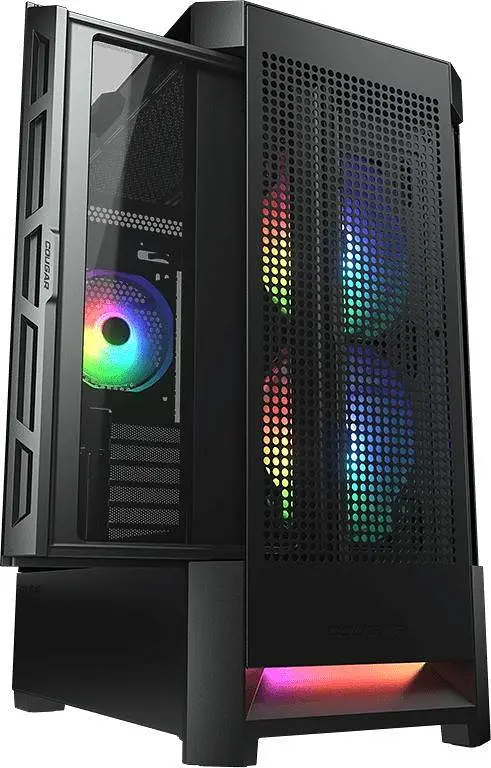 Корпус Cougar Airface RGB Black (Airface RGB Black) - фото 5
