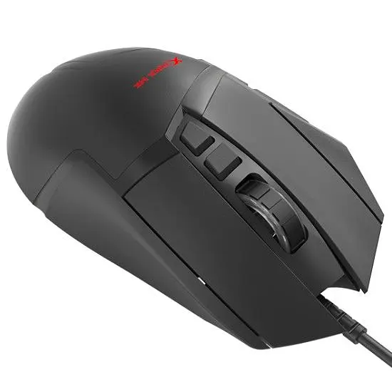 Комп'ютерна мишка Xtrike Me GM-520 ігрова 12800dpi. 9кн. RGB високий профіль чорна (GM-520) - фото 3