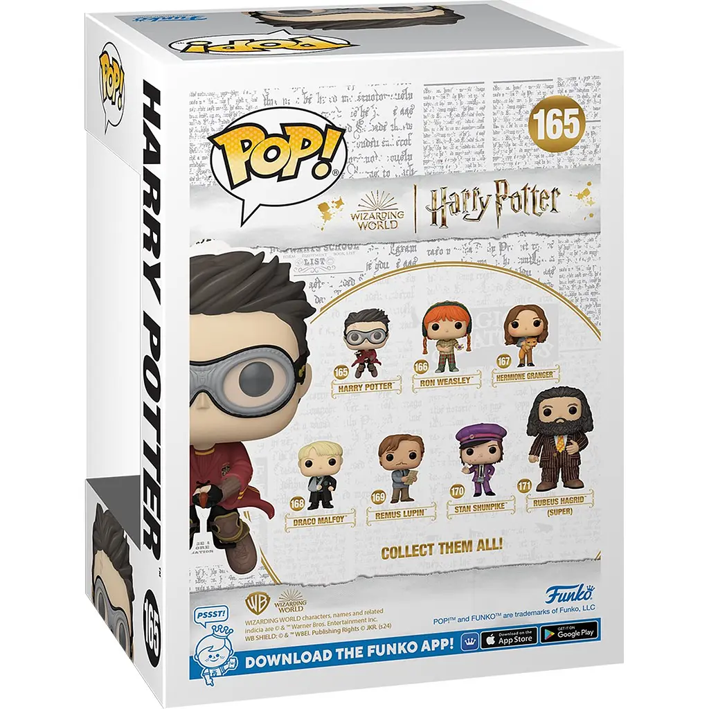 Фигурка Funko POP Movies: HP POA - Harry w/Broom Quidditch det0018108 - фото 3