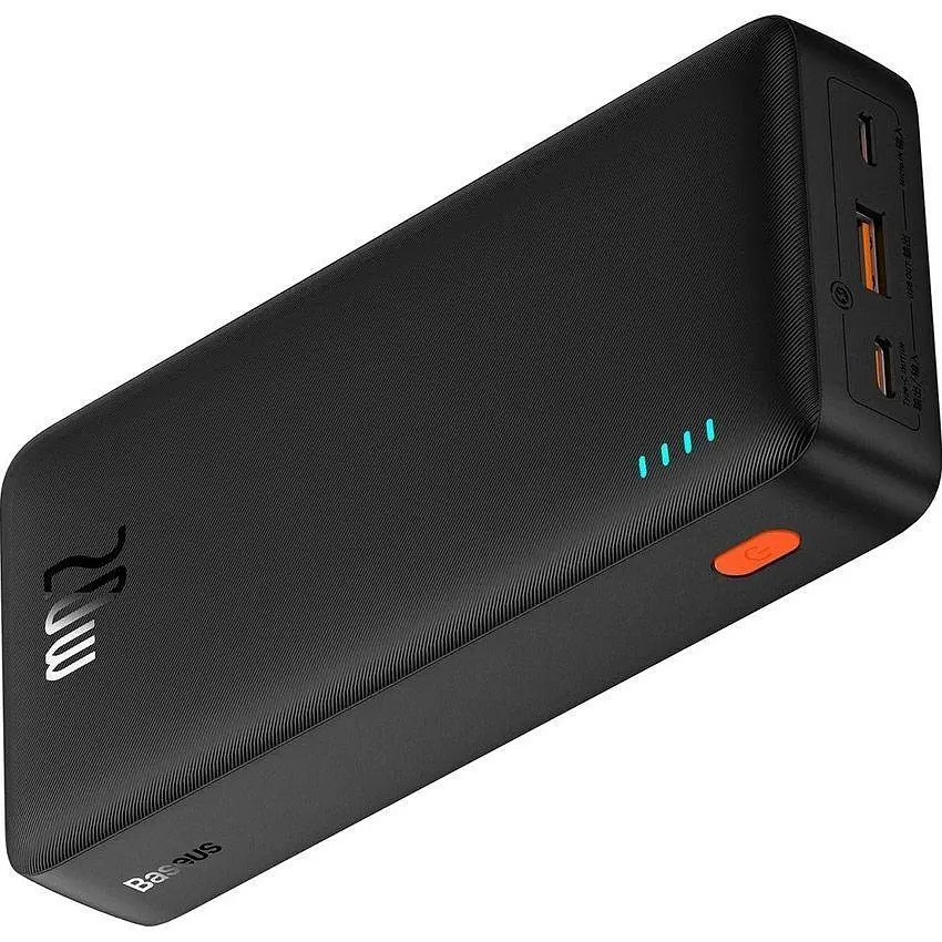 Портативна батарея Power Bank Baseus Airpow Fast Charge Power Bank 20000mAh 20W P10022804113-00 Black - фото 4
