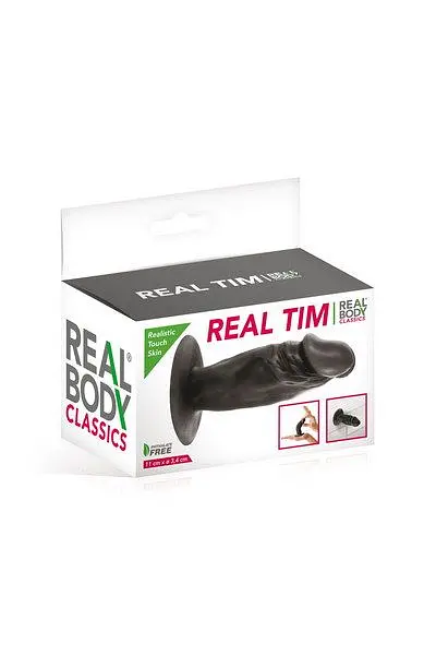 Реалистичный фаллоимитатор Real Body Real Tim, 11 см - фото 2