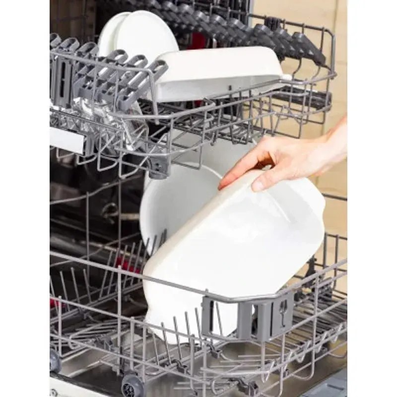Форма для випікання KitchenAid з кришкою керамогранітна 3,8 л Кремова (CC006109-001) - фото 8