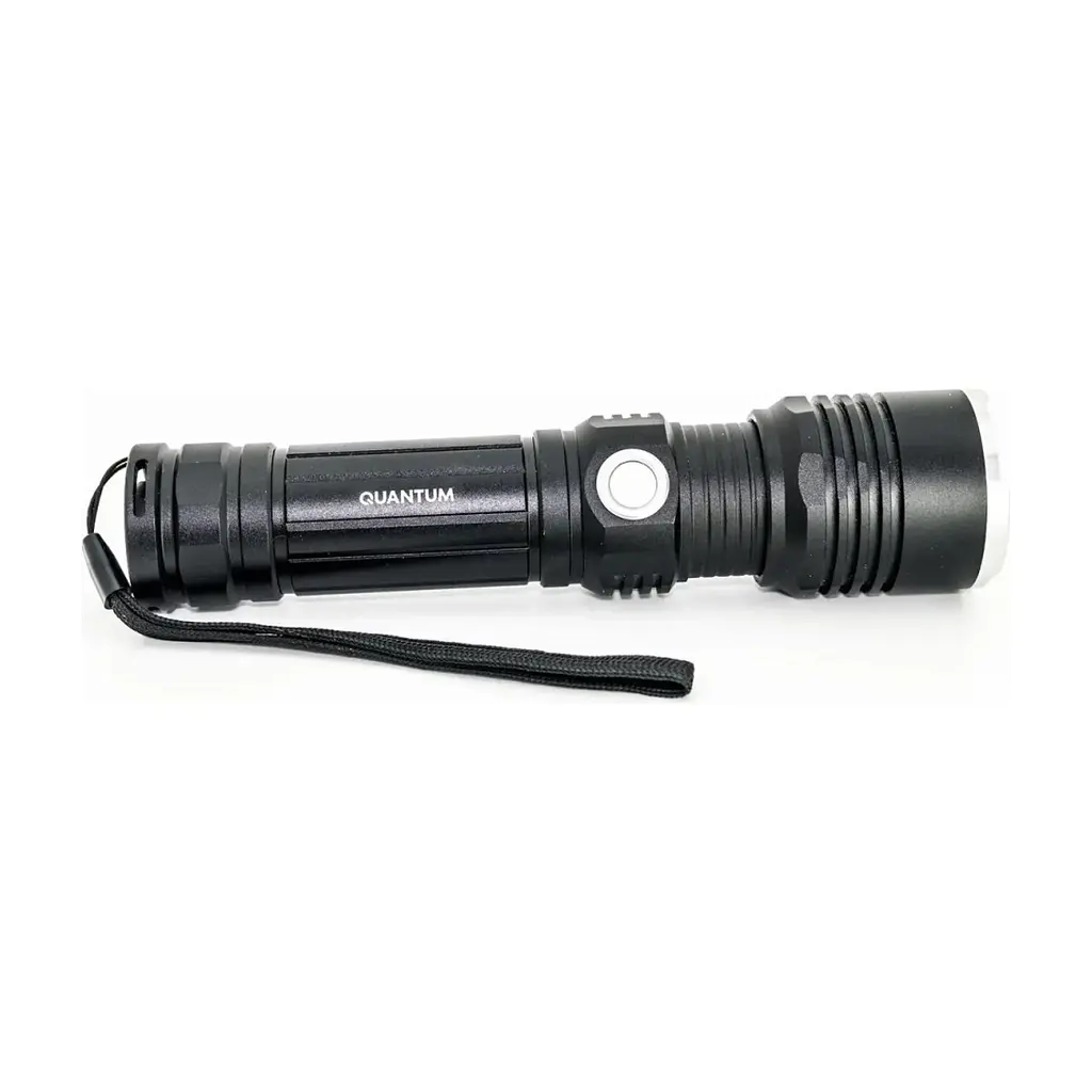 Ліхтар Quantum Solid-M 10W LED з USB + Li-ion18650/2600mAh box (QM-FL1020-18650/2600-CB) - фото 5