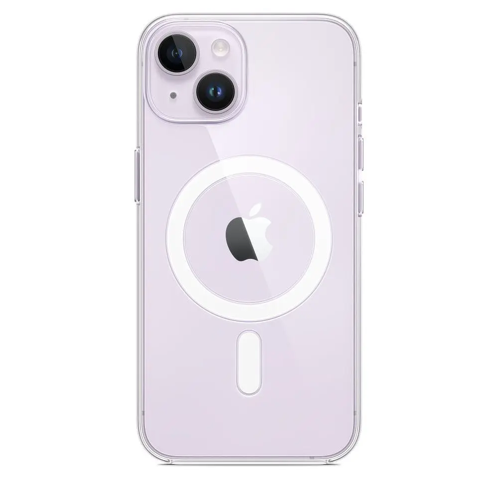 Чохол Apple Clear Case with MagSafe для Apple iPhone 14 (MPU13) [77034] - фото 5