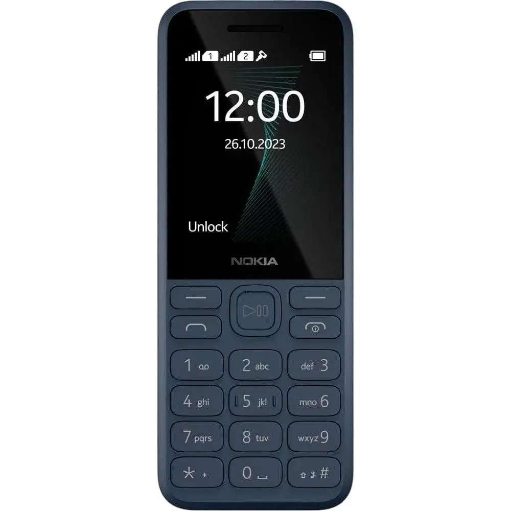 Мобільний телефон Nokia 130 Dual Sim 2023 Dark Blue - фото 2
