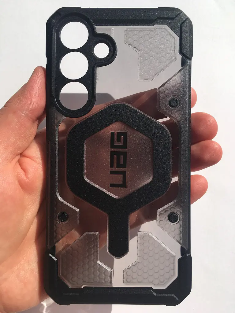 Оригінальний протиударний чохол для Samsung Galaxy S25 FE (S731) UAG Pathfinder MagSafe Clear Ash 214509113140 - фото 5