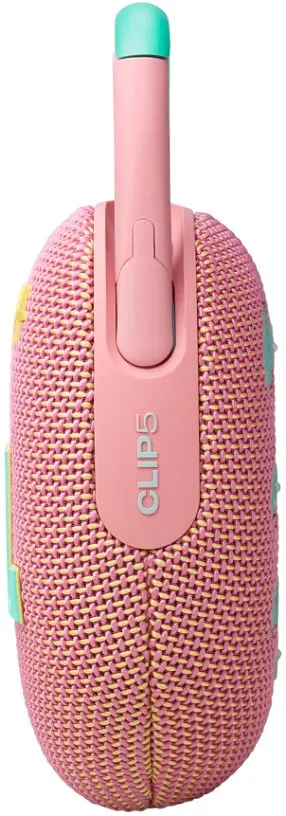 Портативна акустика JBL Clip 5 Рожевий (JBLCLIP5PINK) (6980786) - фото 4