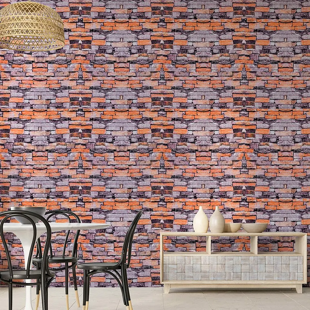 Декоративна 3D панель Sticker Wall 700x770x5мм Цегла Катеринославська пісковика 045 SW-00000044 - фото 5
