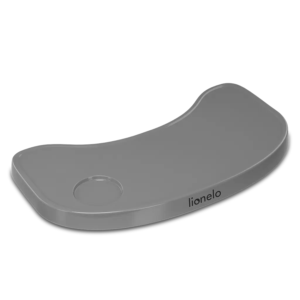 Стільчик для годування Lionelo Floris grey stone, сірий з білим (LO.FS01) - фото 5