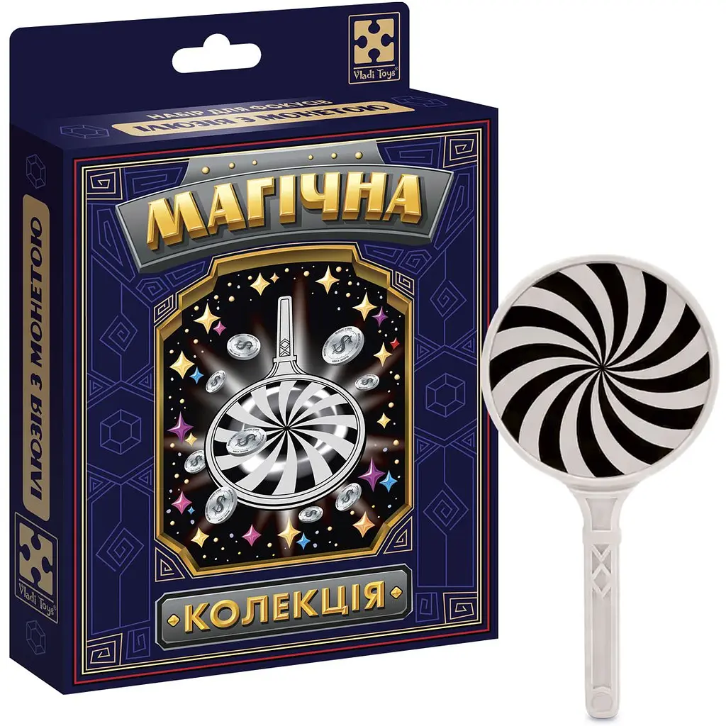 Настільна гра Vladi Toys набір для фокусу. Магічна колекція. Ілюзія з монетою (VT6012-12) - фото 2