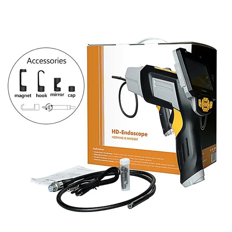 Эндоскоп автомобильный технический с 4.3" дисплеем Prostormer SPCC066, диаметр 8 мм, с записью 1080P, 1 метр (100478) - фото 8