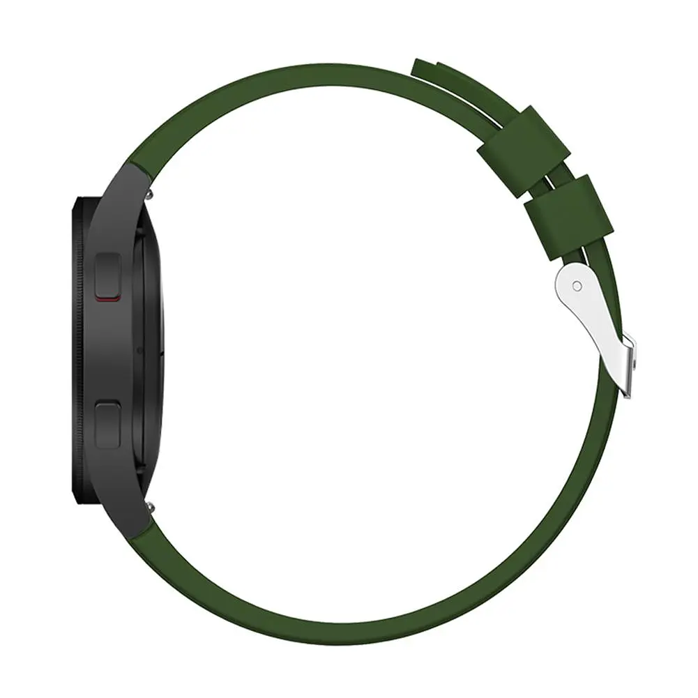 Ремінець силіконовий для смарт-годинника BeWatch Four Samsung Galaxy Watch 4/5/Pro Зелений (0133308) - фото 3