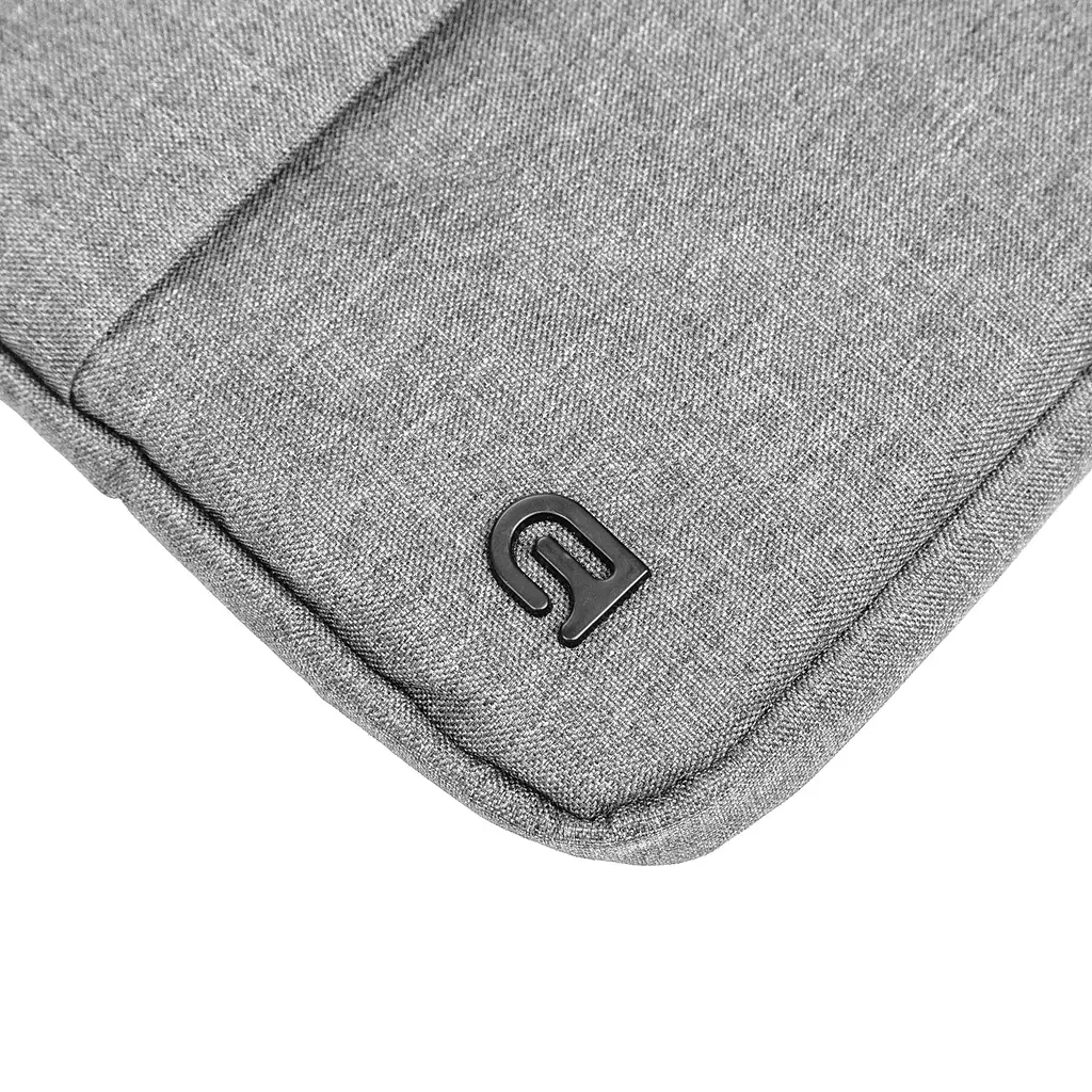 Сумка-чохол для ноутбука 13.3"", dark grey, нейлонова, ділова, міська, плоска з кишенею для аксесуарів, підходить для ноутбуків до 13.3"" або документів, ArmorStandart (ARM71692) - фото 5