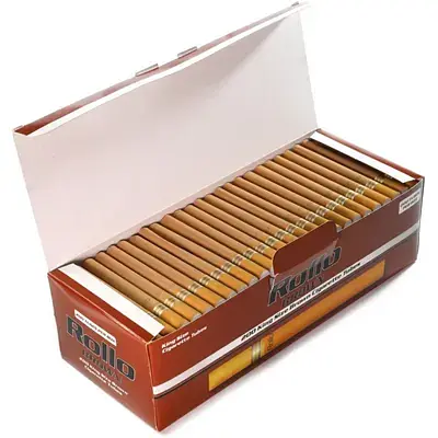 Гильзы Rollo King Size 8х20мм Brown 200 шт. - фото 2
