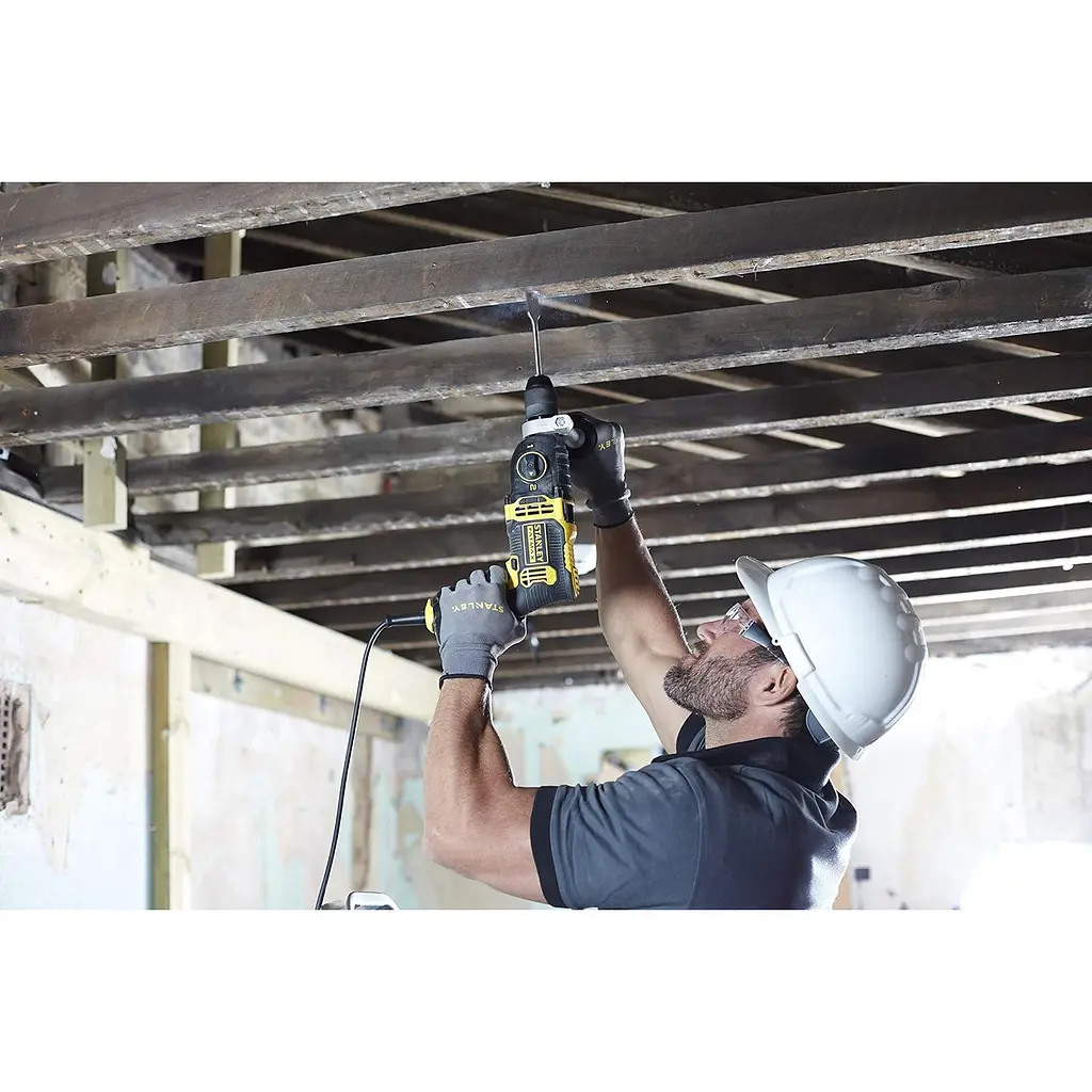 Дрель ударная Stanley Fatmax сетевая 850 Вт (FMEH850K-QS) - фото 6