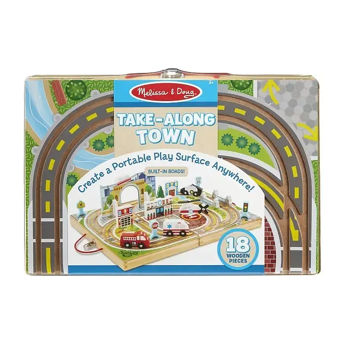Дерев'яний футляр Melissa&Doug Місто (MD30141) - фото 4