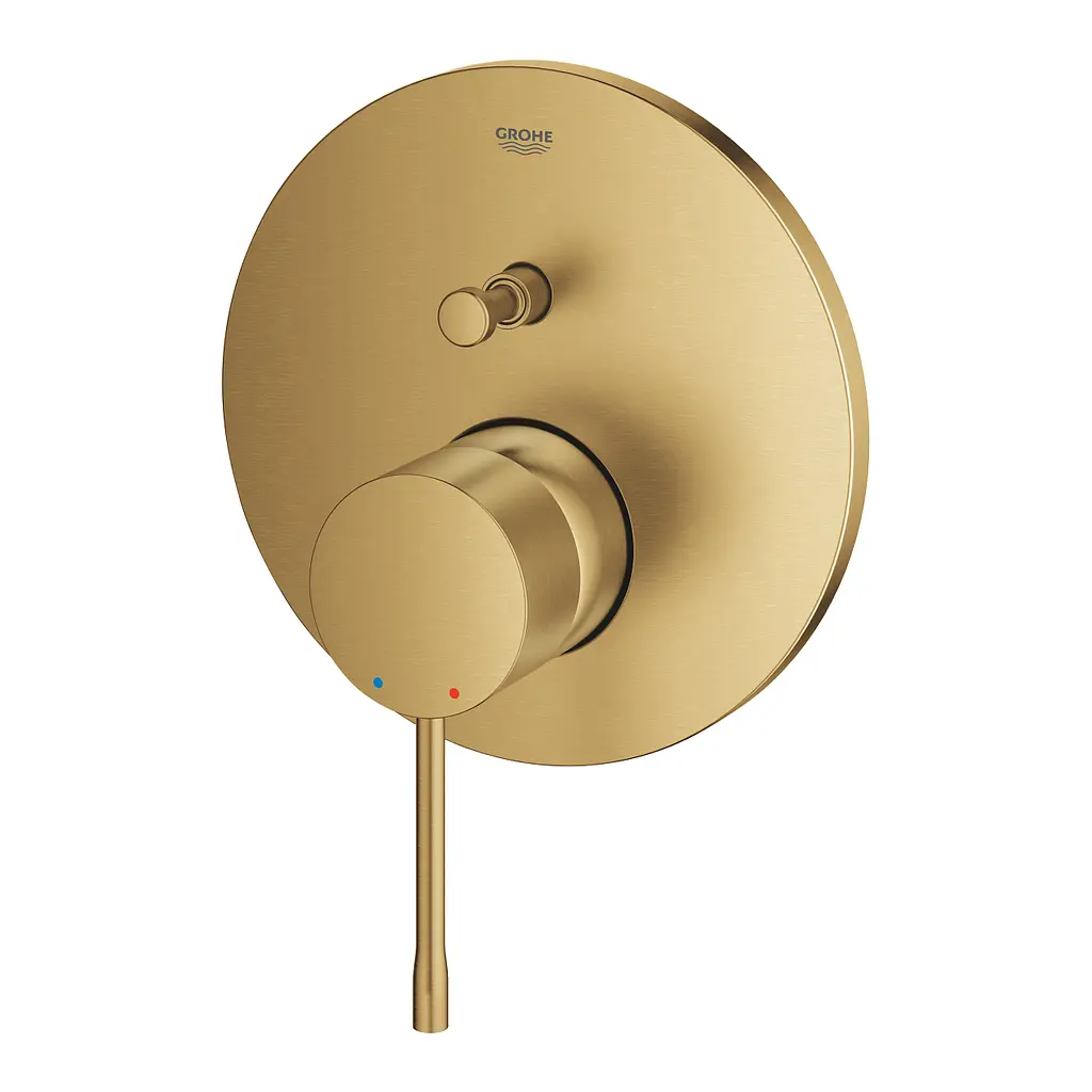 Змішувач прихованого монтажу на 2 виходи Grohe Essence 24167GN1, Золотий - фото 4