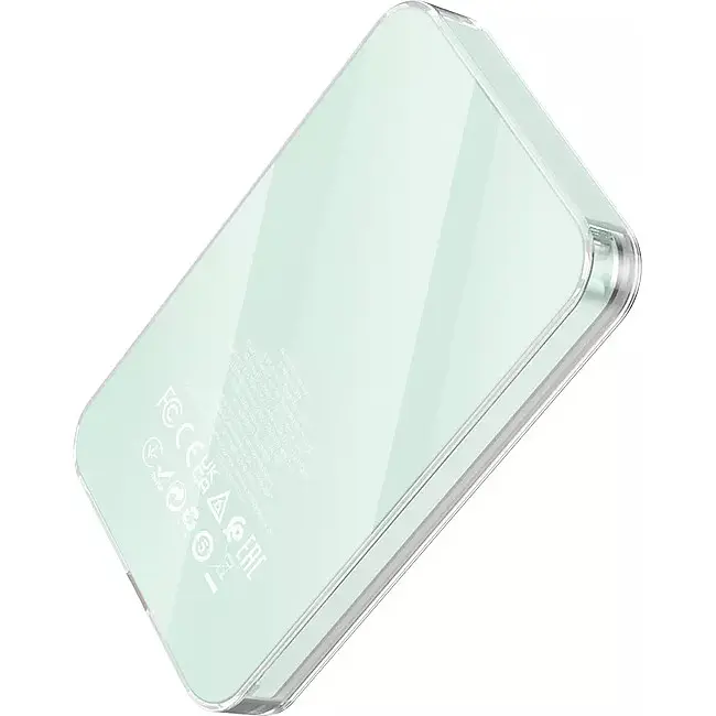 Внешний аккумулятор Blueo Magnetic Wireless Power Bank With Stand 20W 10000mAh Mint [P010GRNS] [105994] - фото 2