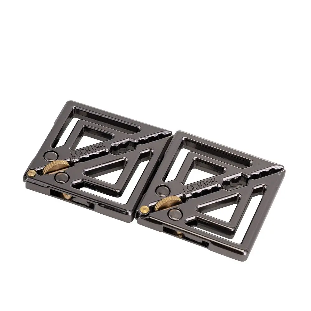 Затискачі для сосків з важкою підвіскою LOCKINK Adjustable Nipple Clamps with Heavy Pendant, під срібло - фото 6