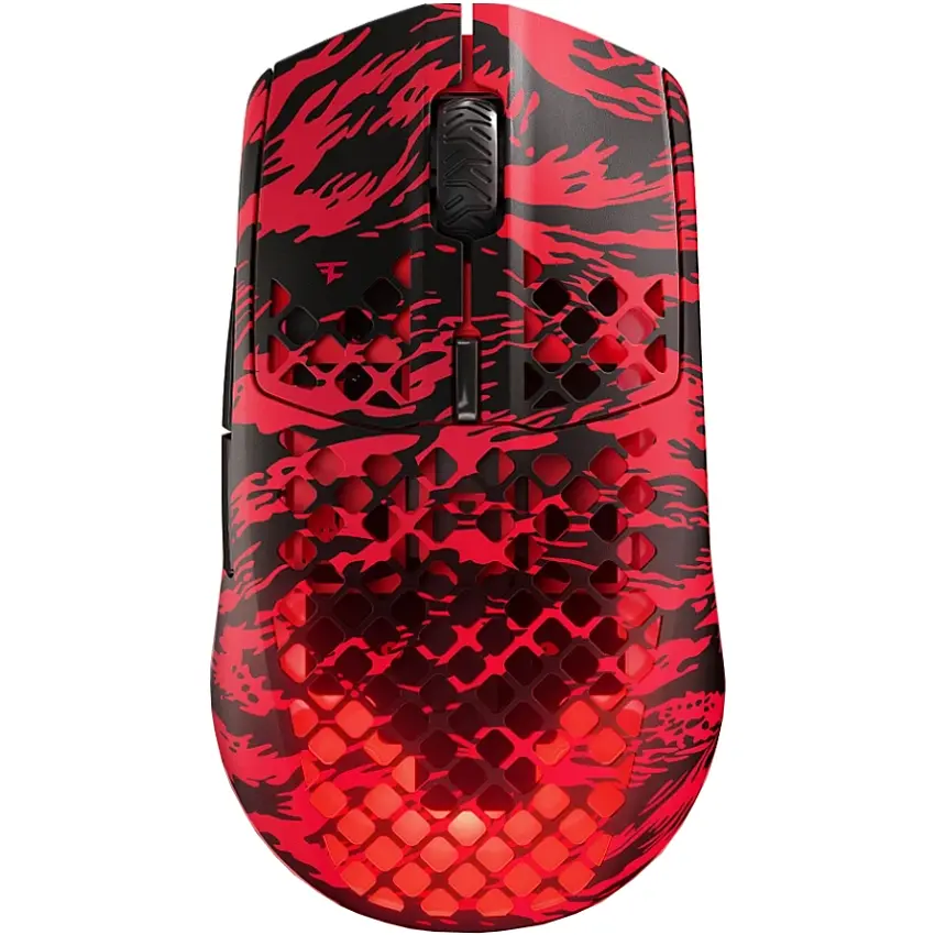 Мишка SteelSeries Aerox 3 Wireless RGB 18000dpi 6 кнопок Faze Clan Edition - фото 5