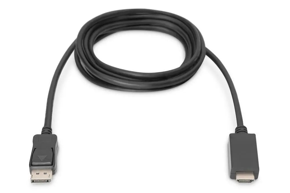 Кабель Assmann DP-HDXiaomi 2M AK-340303-020-S Black - фото 2